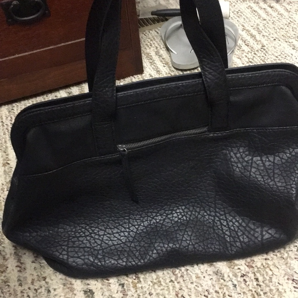 Abercrombie & Fitch Faux Leather Over Night Bag View 3